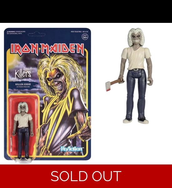 Iron Maiden Killers Eddie Reaction Figure